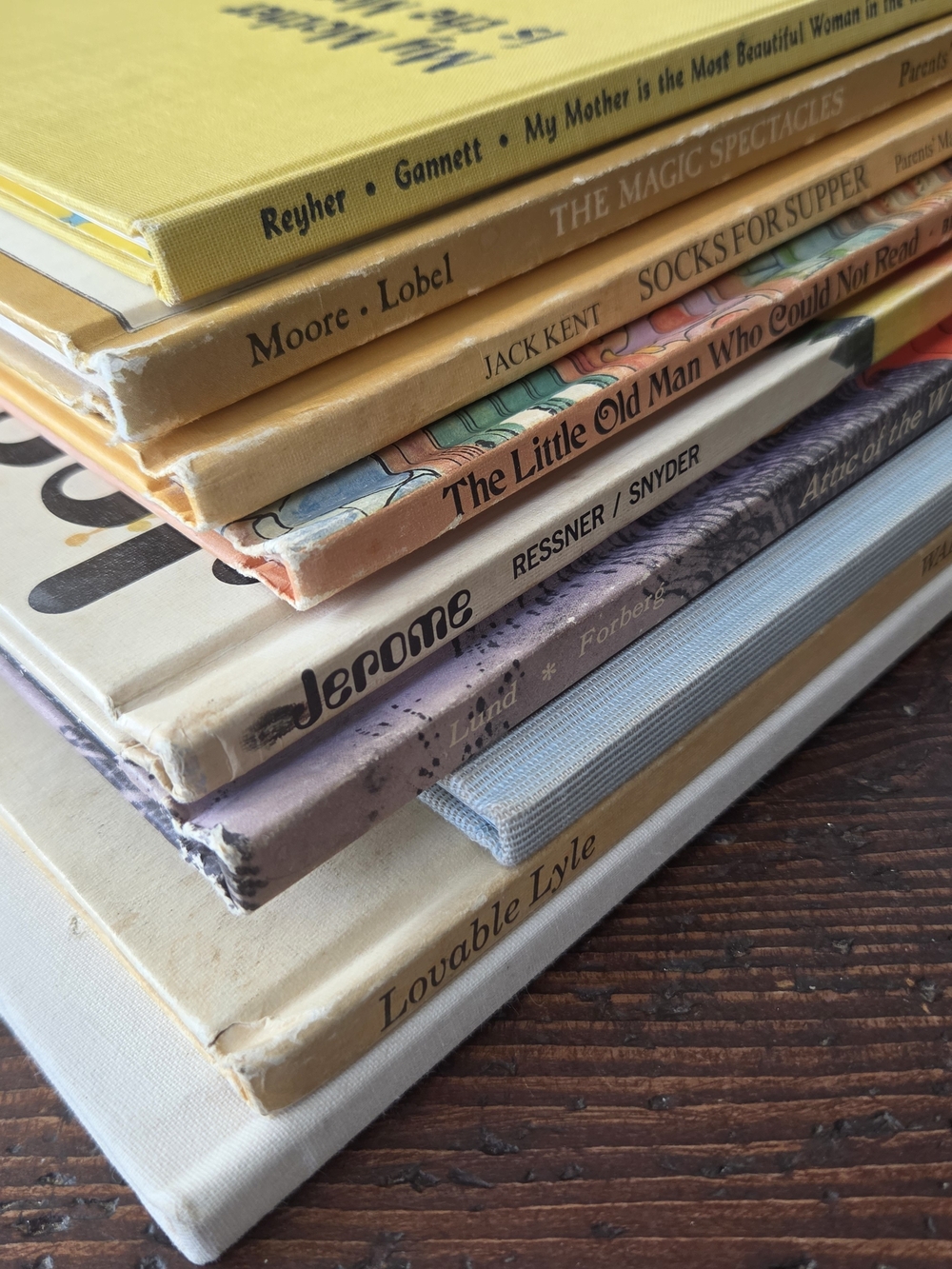 9 Vintage Hardcover Books